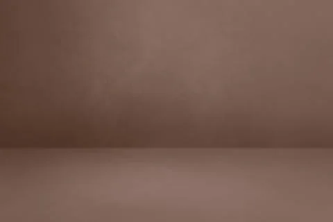 Empty chocolate brown concrete interior background Stock Illustration