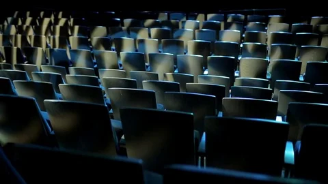 Empty Cinema Auditorium 스톡 동영상 70360429