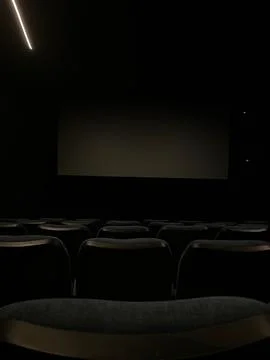 Empty cinema Foto stock
