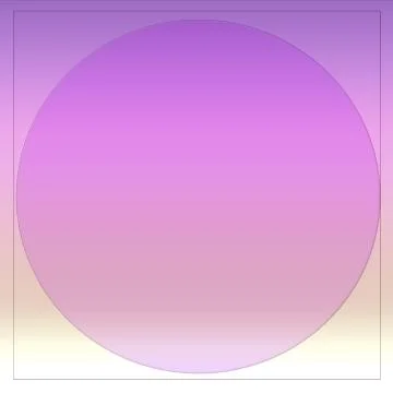 Empty Circle Design On Modern Gradient Frame Background Template Stock Illustration