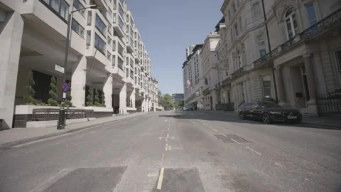 Empty City Street Stock Footage 132499150