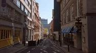 Empty City Streets Of Birmingham During Coronavirus Lockdown Stock Footage