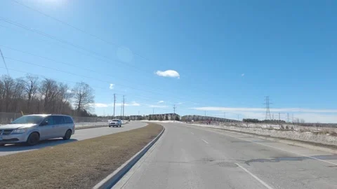 Empty city streets as workers work from home in COVID 19 pandemic lockdown Vidéo 150008144