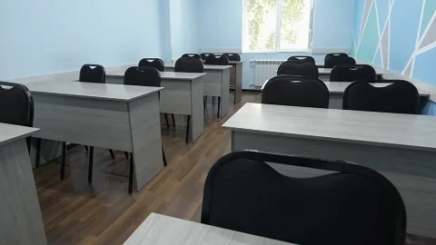 An empty classroom. Stock Footage 157056890
