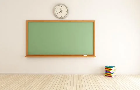 Empty classroom Stock Illustration
