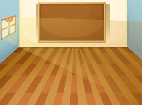 Empty classroom Stock Illustration