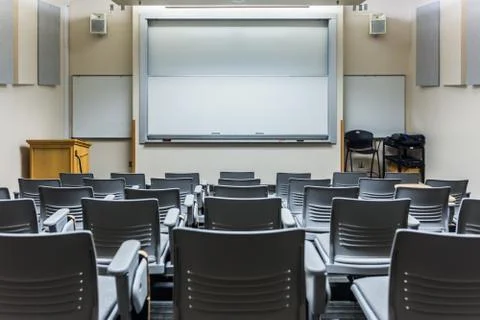 Empty classroom 스톡 사진