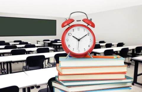 Empty classroom Stock Photos