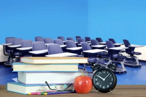 An empty classroom Stock Photos