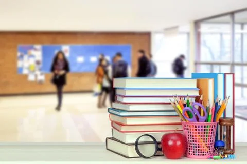 An empty classroom Stock Photos