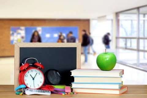 An empty classroom Stock Photos