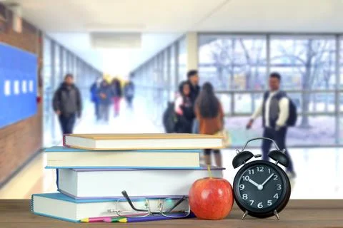 An empty classroom Stock Photos
