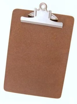 Empty Clip Board Stock Photos