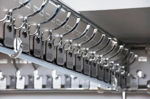 Empty Cloakroom 写真素材