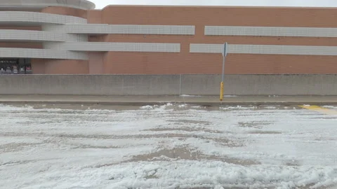 Empty closed shopping mall in Toronto area COVID 19 pandemic lockdown 库存影片 145922382