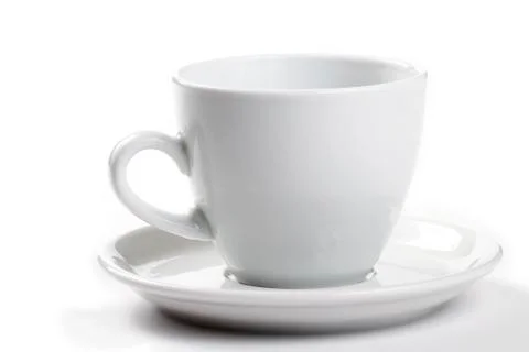 Empty coffee cup Stock Photos