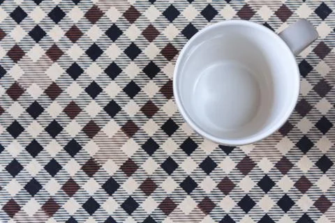 Empty coffee cup Stock Photos