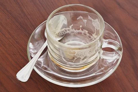 Empty coffee cup Stock Photos