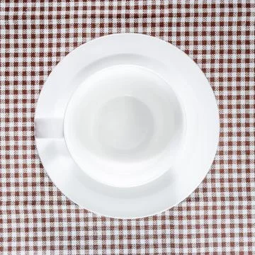 Empty coffee cup Stock Photos