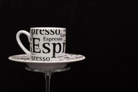 Empty coffee cup Stock Photos