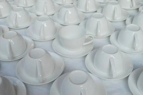 Empty coffee cup Stock-Fotos