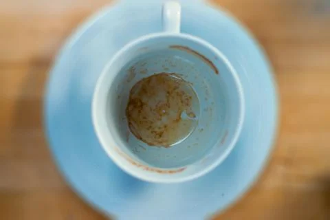 Empty coffee cup Stock Photos