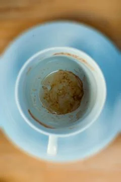 Empty coffee cup Stock Photos