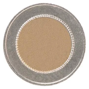 Empty coin gold Stock Photos