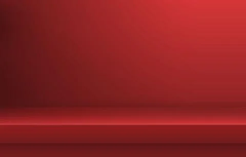 Empty color shelve with shadow Stock Illustration