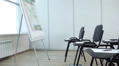 Empty Conference Room Stock Footage 62371961