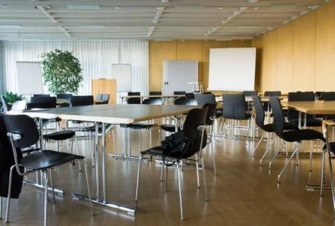 Empty Conference Room 스톡 사진