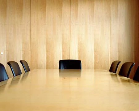 Empty conference room Stock Photos