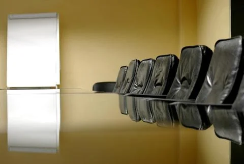 Empty conference room Stock Photos