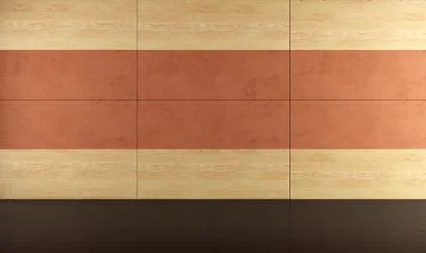 Empty contemporary interior Stock Illustration