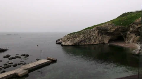 Empty coostline Video stock 22752728