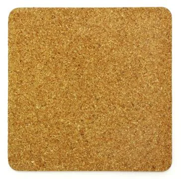 Empty cork memo board isolated on white background Stock Photos