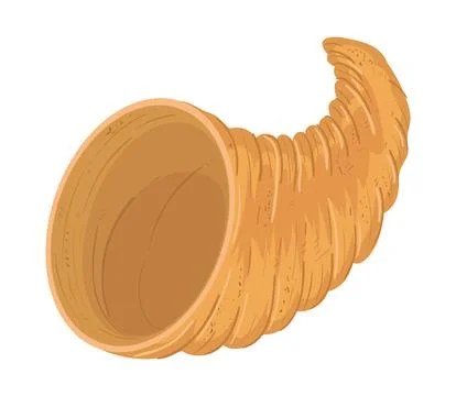 Empty cornucopia icon Stock Illustration