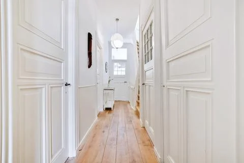 Empty corridor design Stock Photos