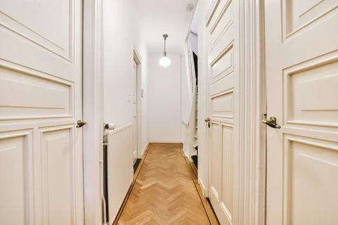 Empty corridor design Stock Photos