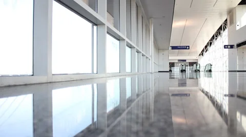 Empty corridor Stock Footage 33577474
