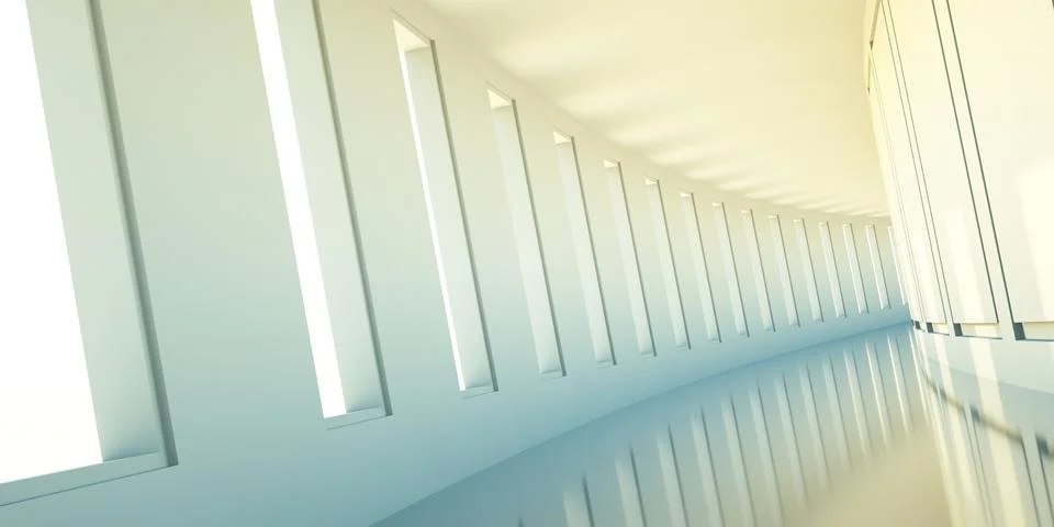 Empty corridor Stock-Illustration
