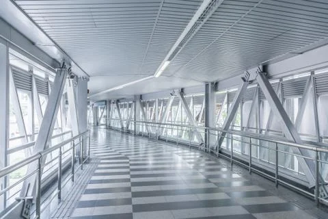 Empty corridor Stock Photos