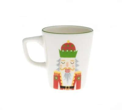 Empty cup isolated on white background. Stock Photos