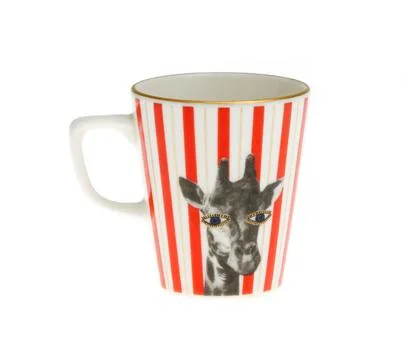 Empty cup isolated on white background. Stock Photos