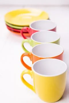 Empty cup Stock Photos