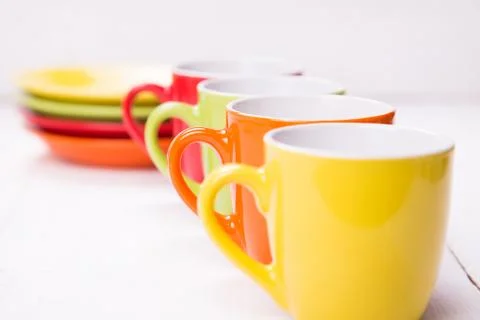 Empty cup Stock Photos