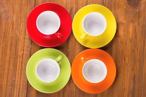 Empty cup Stock Photos