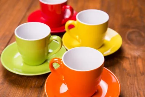 Empty cup Stock Photos