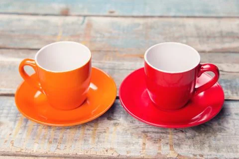 Empty cup Stock Photos