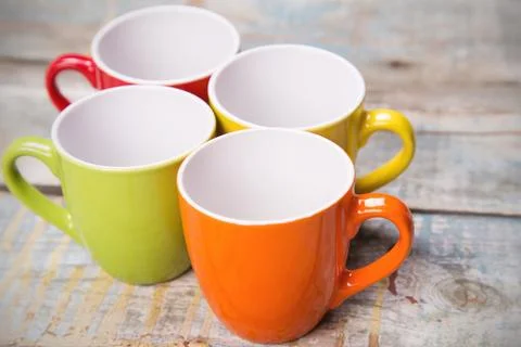 Empty cup Stock Photos